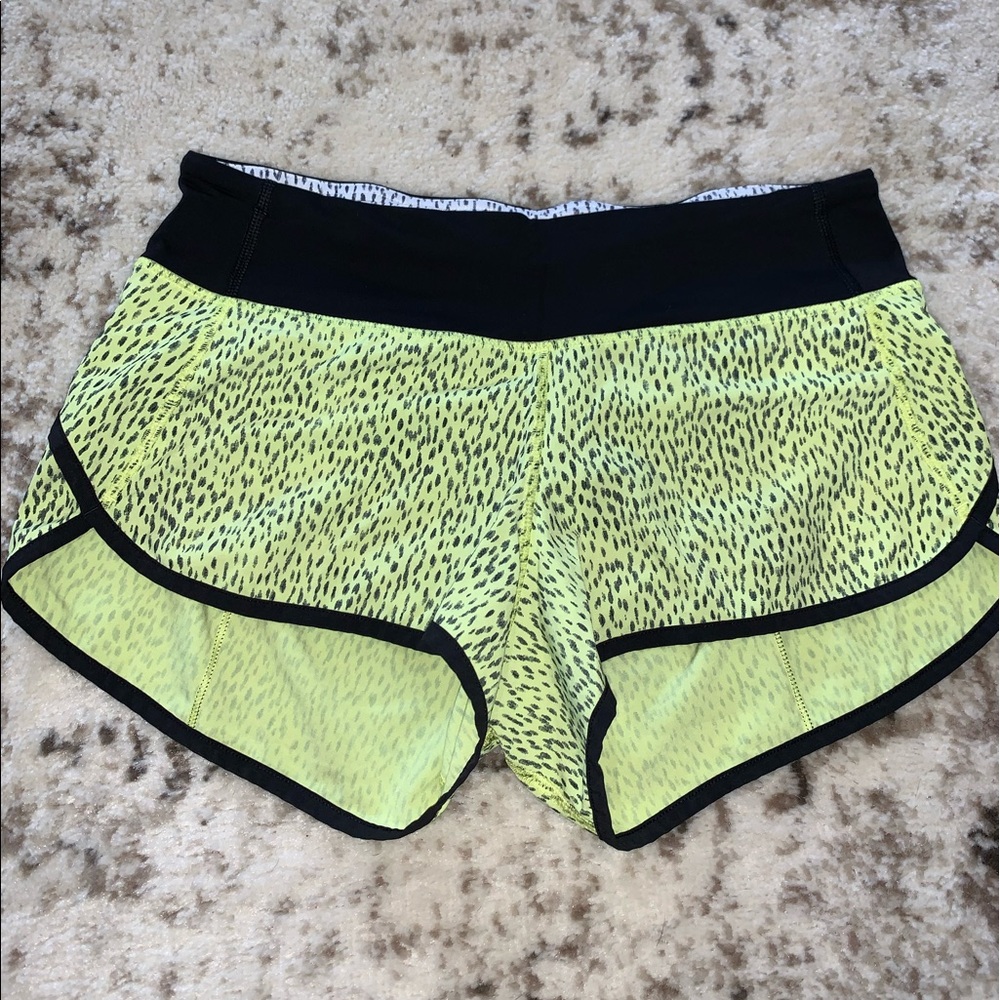 Lululemon Speed Shorts Size 4